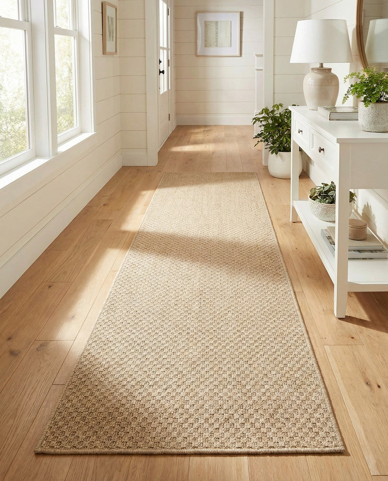 Sahara Sands Collection Area Rug -  Rosetta Runner Natural  lifestyle 28