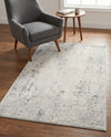 Aegean Elegance Collection Area Rug -  Ithaca Rectangle Gray  lifestyle 32
