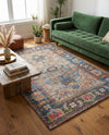Savannah Threads Collection Area Rug -  Atacama Rectangle Multi  lifestyle 12