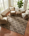 Sahara Sands Collection Area Rug -  Dahshur Square Brown  lifestyle 62