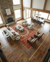 Ottoman Elegance Collection Area Rug -  Cappadocia Rectangle Red  lifestyle 23