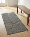 Jill Zarin Sedona Oasis Outdoor Collection Area Rug - Coconino (Black Sky) Runner Black Sky  lifestyle 60