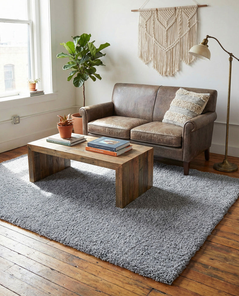 Alpine Plush Collection Area Rug -  Cortina (Sterling) Rectangle Sterling  lifestyle 26