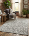 Savannah Sojourn Collection Area Rug - Serengeti Rectangle Gray  lifestyle 42