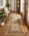 Jaipur Elegance Collection Area Rug -  Nahargarh (Cream) Runner Cream  lifestyle 79