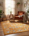 Adriana Terrace Collection Area Rug -  Positano (Orange) Rectangle Orange  lifestyle 21