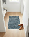 Bloomsbury Elegance Collection Area Rug -  Kensington (Blue) Rectangle Blue  lifestyle 8