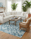 Seaside Haven Rugs Collection Area Rug -  Harbor Rectangle Blue  lifestyle 16