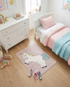 Wonder Tykes Collection Area Rug -  Tangle Rectangle Pink  lifestyle 7