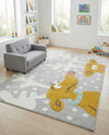 Wonder Tykes Collection Area Rug -  Mystic Rectangle Gray  lifestyle 11