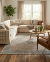 Coastal Haven Collection Area Rug -  Harborview Rectangle Multi  lifestyle 38
