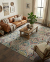 Savannah Elegance Collection Area Rug -  Forsyth Rectangle Multi  lifestyle 13