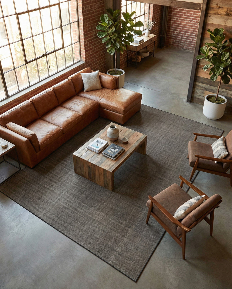 Soho Elegance Collection Area Rug - Chelsea (Gray) Rectangle Gray  lifestyle 15