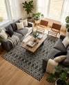 Urban Oasis Rugs Collection Area Rug -  Boulevard (Charcoal Gray) Rectangle Charcoal Gray  lifestyle 10