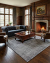 Berkshire Estate Collection Area Rug - Windsor (Earl Grey) Rectangle Earl Grey  lifestyle 11