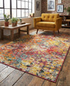 Colorburst Oasis Collection Area Rug -  Azura Rectangle Multi  lifestyle 17