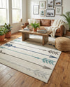 Autumn Meadow Collection Area Rug -  Junipervale Rectangle Ivory  lifestyle 20
