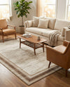 Coastal Haven Collection Area Rug -  Mariner Rectangle Ivory  lifestyle 4