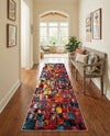 Venetian Elegance Collection Area Rug -  Sant'Erasmo Runner Multi  lifestyle 52
