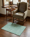 Berkshire Estate Collection Area Rug - Windsor (Green) Rectangle Green  lifestyle 14