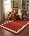 Studio Haven Collection Area Rug -  Alcove (Terracotta) Rectangle Terracotta  lifestyle 16
