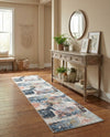 Aegean Elegance Washables Collection Area Rug -  Hydra Runner Multi  lifestyle 32