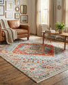 Arcadia Rugs Collection Area Rug -  Xanadu Rectangle Salmon  lifestyle 29