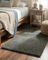Cozy Comfort Shag Collection Area Rug - Haven (Smoke Gray) Rectangle Smoke Gray  lifestyle 21