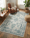 Savannah Elegance Collection Area Rug - Magnolia Rectangle Ivory  lifestyle 42