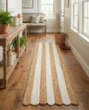 Serenity Braided Jute Collection Area Rug - Luna Runner Natural and Ivory  lifestyle 46