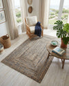 Woven Udaipur Collection Area Rug - Sahara Rectangle Natural  lifestyle 8