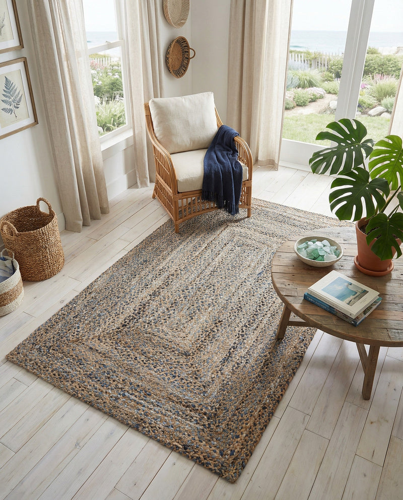 Woven Udaipur Collection Area Rug - Sahara Rectangle Natural  lifestyle 8