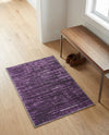 Sahara Essence Collection Area Rug - Oasis (Purple) Rectangle Purple  lifestyle 12