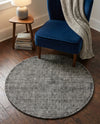 Berkshire Estate Collection Area Rug - Windsor (Earl Grey) Round Earl Grey  lifestyle 34