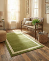 Studio Haven Collection Area Rug -  Alcove (Green) Rectangle Green  lifestyle 20