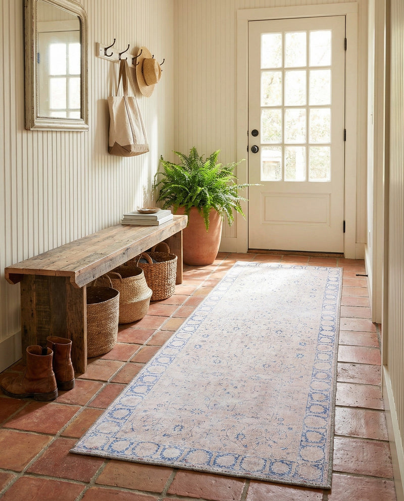 Heritage Elegance Collection Area Rug -  Nijo Runner Beige  lifestyle 51