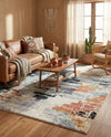 Santa Fe Trails Collection Area Rug -  Arroyo Rectangle Multi  lifestyle 15
