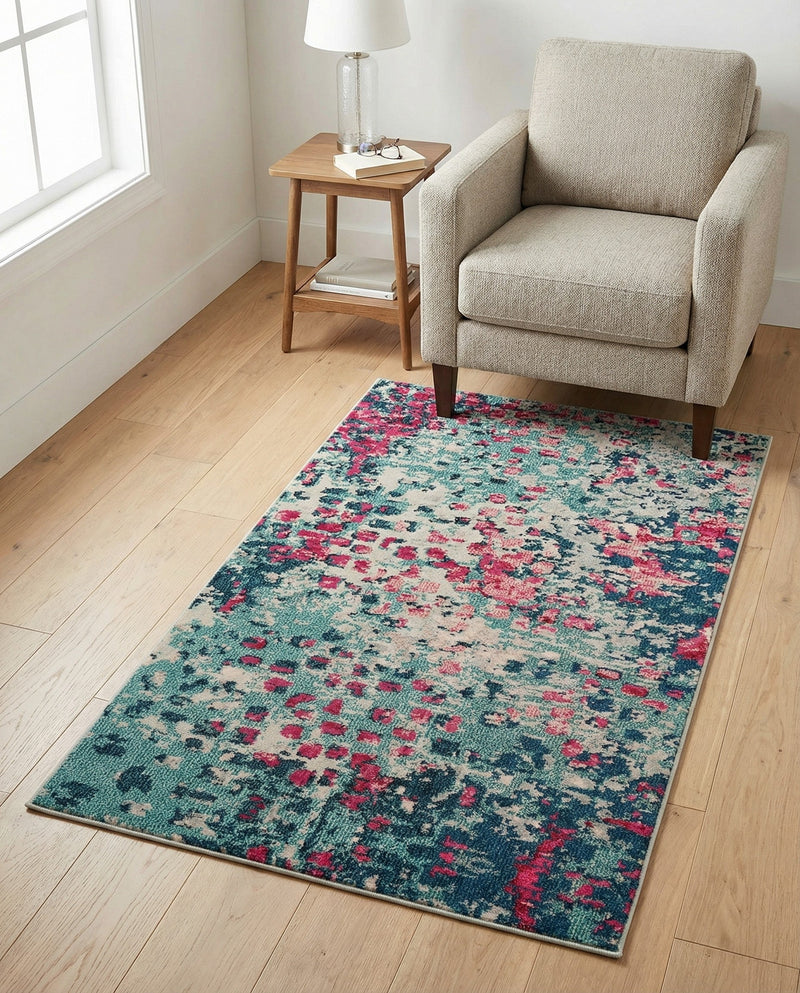 Sevilla Splendor Collection Area Rug - Alcazar Rectangle Blue  lifestyle 26