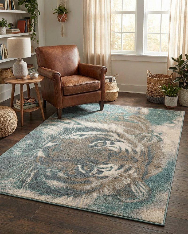 Savannah Sojourn Collection Area Rug -  Okavango Rectangle Multi  lifestyle 20