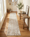 Cascade Range Collection Area Rug - Hood (Ivory) Runner Ivory  lifestyle 38
