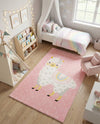 Wonder Tykes Collection Area Rug -  Marvel Rectangle Pink  lifestyle 17