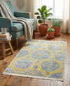 Arcadia Rugs Collection Area Rug -  Atlantis (Yellow) Rectangle Yellow  lifestyle 20