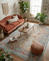Caribbean Breeze Collection Area Rug -  Xcalak Rectangle Light Blue  lifestyle 41
