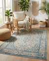 Seville Stripes Collection Area Rug - Cadiz (Light Gray) Rectangle Light Gray  lifestyle 19
