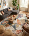 Jewel Oasis Collection Area Rug -  Topaz Rectangle Multi  lifestyle 15