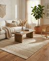Marina Collection Area Rug - Marina Rectangle Ivory and White  lifestyle 61