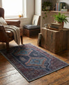 Rovaniemi Collection Area Rug - Lapland Rectangle Charcoal and Gray  lifestyle 11