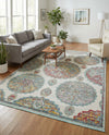 Arcadia Rugs Collection Area Rug -  Atlantis (Cream) Rectangle Cream  lifestyle 10