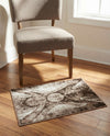 Riviera Elegance Collection Area Rug -  Nice Rectangle Brown  lifestyle 25