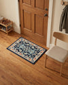 Isfahan Elegance Collection Area Rug - Naghsh-e Jahan (Navy Blue) Rectangle Navy Blue  lifestyle 20